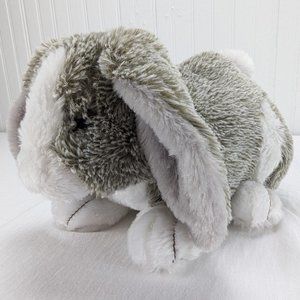 Best Made Toys Bunny Rabbit Plush Brown Gray White 6" Tall Stuffed Animal Easter